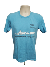 University of Delaware Department of Animal &amp; Food Sciences Adult S Blue TShirt - £11.66 GBP