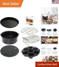 Ultimate 7-Piece Air Fryer Accessory Set for Delicious Dishes and Easy C... - $40.50