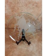 Perry Cole Crystal Unicorn Etched Large Plate 14.5" Free Shipping! DH2990 - $24.95