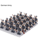 24pcs/Lot WW2 Military Soldiers Building Blocks Weapons Action Figures T... - £28.76 GBP