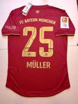 Thomas Muller Bayern Munich Oktoberfest Match Slim Fit Soccer Jersey 2022-2023 - £79.93 GBP