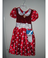 NWT DISNEY STORE MINNIE MOUSE HALLOWEEN COSTUME SZ 2 - 3 - $19.80