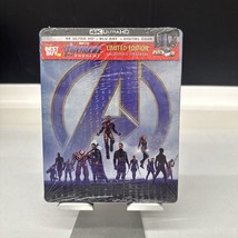 Avengers: Endgame ( 4K Ultra HD  + Blu-ray, 2019, Limited Edition) SteelBook - £35.58 GBP