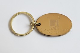 N.P.O. PG&amp;E Milpitas Terminal Solid Brass KeyChain - £14.85 GBP