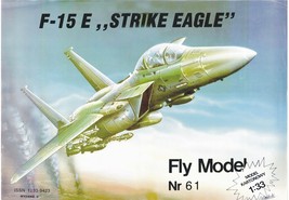 Paper craft - F-15 Paper Model **FREE SHIPPING** - $2.90