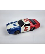 Tyco Chevrolet Camaro 5.0 Liter Red White &amp; Blue Slot Car Working but sq... - £27.28 GBP
