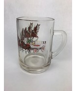 Budweiser Clydesdale Beer Coffee Mug Anheuser Busch Horses 3.5” Tall Rare - $13.02 CAD