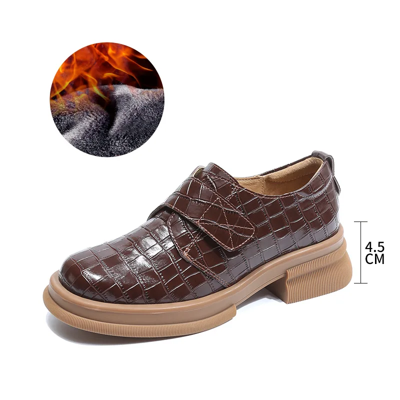 Plaid Platform Shoes Lolita Round Toe Shoes Women Loafers Pumps Women&#39;s ... - $98.63