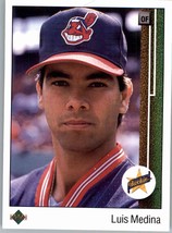 1989 Upper Deck 2 Luis Medina Rookie  Star Rookie Card Cleveland Indians - £0.77 GBP
