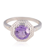 Domestic Jewelry Amethyst Mutterring für Unabhängigkeitstagsgeschenk AU - $30.14 CAD