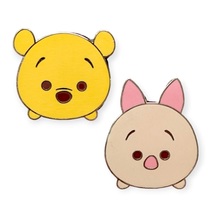 Winnie the Pooh Disney Pins: Pooh and Piglet Tsum Tsum - £20.32 GBP