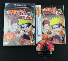 Naruto: Clash of Ninja 2 (Nintendo GameCube) CIB Complete &amp; Manual, Black Label - £13.46 GBP
