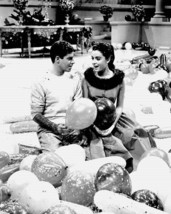 Cinderfella 1960 Jerry Lewis Anna Maria Alberghetti with balloons 8x10 photo - £7.79 GBP