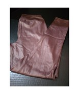 Thread And Supply Ava Faux Leather Pants Leggings Womens Size Large - $11.92 CAD