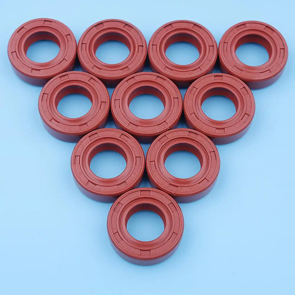 10pcs/lot Oil Dust Seal 12x22x7mm For TC Double Lips w/ Spring  Case 12mmx22mmx7 - £45.44 GBP