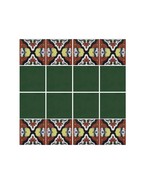 Ceramic High Relief Border  Tiles Handcrafted  - Navia -  (you select th... - $3,482.98 MXN