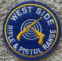 West Side Rifle &amp; Pistol Range Patch - $10.00