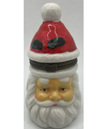 Darice Mini Porcelain &quot;Santa&quot; Trinket Box 4” - $17.63 CAD