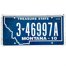  United States Montana Yellowstone County Passenger License Plate 3 46997A - £13.23 GBP