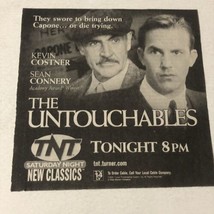 Untouchables Tv Guide  Print Ad Kevin Costner Sean Connery Andie Garcia ... - $6.92