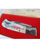 Vintage pocket knife 200th Anniversary 1987 US Constitution box Frost NE... - $79.99