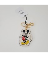 Coach CN009 Disney X Mickey Mouse Christmas 2023 Flat Bag Charm Key Ring Holder - $59.35