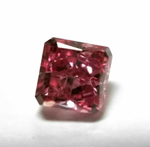 Real 0.30ct Natural Loose Fancy Intense Purple Pink Color Diamond GIA Radian SI1 - £21,734.41 GBP