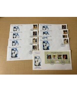 Ascension Island 1998 Diana Princess of Wales Stamp Envelope Lot Of 9 CV JD - €15,25 EUR