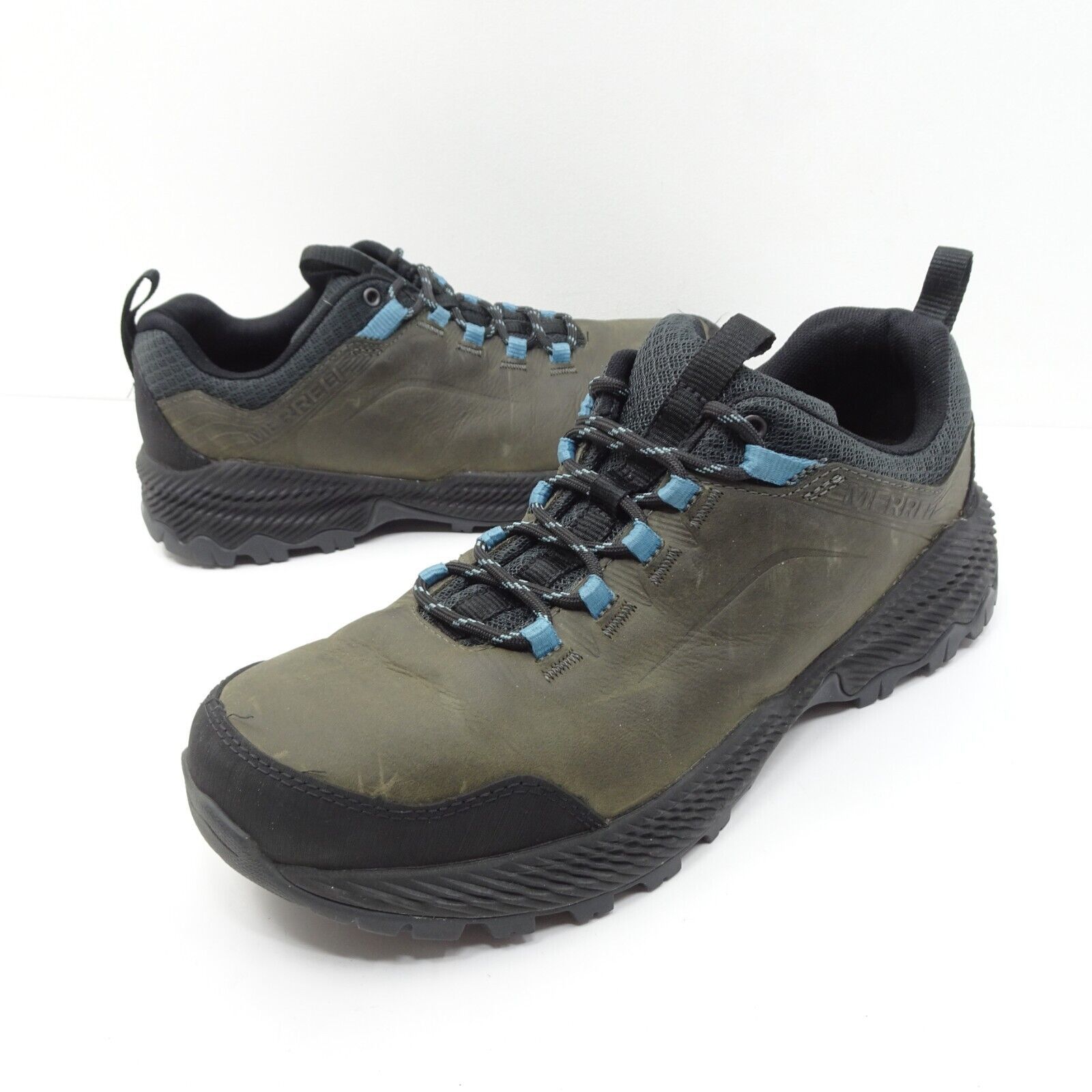 Primary image for Merrell Womens Forestbound Boulder Hiking Shoes J77280 Lace Up Low Top Mesh 9