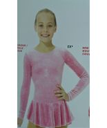 Mondor Model 2723 Girls Skating Dress Pink Explosion size Child 12-14 - £51.41 GBP