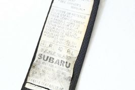 2005-2009 SUBARU LEGACY GT REAR RIGHT PASSENGER SEAT BELT BLACK P3397 image 7