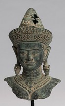 Antigüedad Khmer Estilo Lakshmi / Devi Consort De Vishnu Torso - 26cm/25.4cm - £290.73 GBP