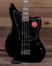 Squier Classic Vibe Jaguar Bass, Laurel FB, Black - $449.99