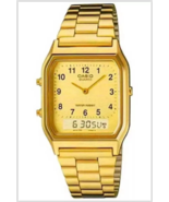 Casio AQ-230GA-New with Tag, WITHOUT BOX Men&#39;s Gold Watch - $718.36 MXN