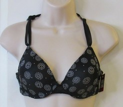 SO® Convertible Lace T-shirt Bra Black Polka Star Women&#39;s JR Sz 34C NWT ... - $16.38