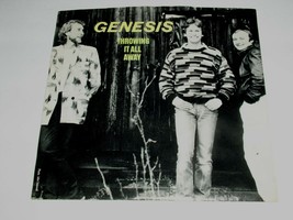 Genesis Throwing It All Away 45 Rpm Record Vinyl Picture Sleeve Atlantic Label - $15.99