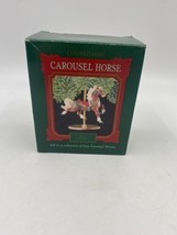 Vintage Hallmark Carousel Horse &quot;STAR&quot; 3rd in collection of 4 Carousel Horses - £8.08 GBP