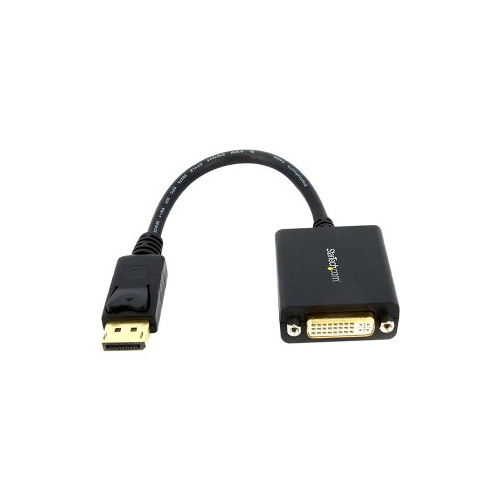 Startech DP2DVI2 DISPLAYPORT TO DVI ADAPTER - DP 1.2 TO DVI-D VIDEO CONVERTER DO  			
