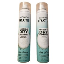 2X Garnier Fructis Invisible Dry Shampoo Coco Colada - 4.4 oz - £23.73 GBP
