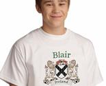 Blair Irish Coat of arms tee Shirt in White - $15.63+