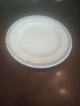 Pier 1 Salad Plate Blue And White - Brand New Iron Stone - £23.57 GBP