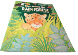 Step Inside The Rain Forest Children&#39;s &quot;Big Book&quot; 1996 Learning to Read - £22.31 GBP
