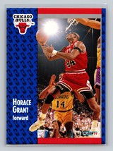 1991-92 Fleer Horace Grant #27 Chicago Bulls - £1.47 GBP