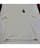 Tasso Elba Island Shirt Mens Large Pocket T Short Sleeve Ivory Shell Cas... - £11.61 GBP