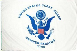 12X18 12&quot;X18&quot; U.S. Coast Guard Sleeve Flag Boat Car Garden - £12.54 GBP