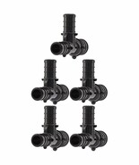 SharkBite 3/4 x 1/2 x 1/2 Inch Poly Crimp Reducing Tee, Pack of 5,PEX Pipe, - $28.50 CAD