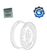 New OEM Mopar Aluminum Wheel for 2017-2018 Fiat 500x 6AN65U33AA - $599.95