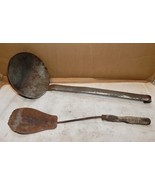 Vintage Antique Metal Ladle &amp; Spatula Decorative 288X - £15.83 GBP