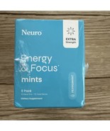 Neuro Mints Energy &amp; Focus 72 Pieces Total Fast Dissolve Peppermint EXP ... - $26.71