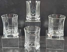 (4) The Dalmore Highland Single Malt Scotch Whisky Glasses Set Stag Etch... - £61.96 GBP